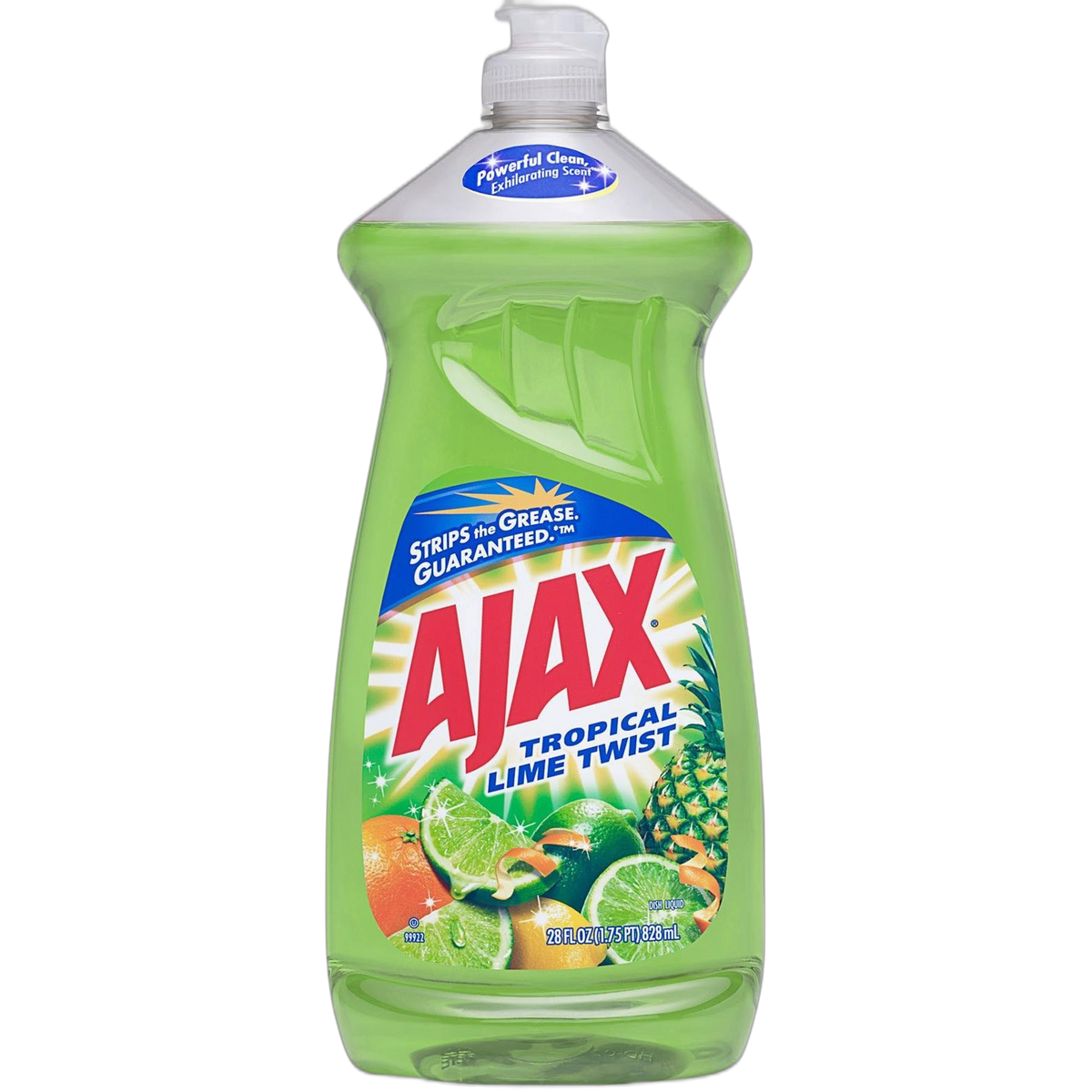 Ajax Dishwashing Liquid, Tropical Lime Twist, 28 Ounce