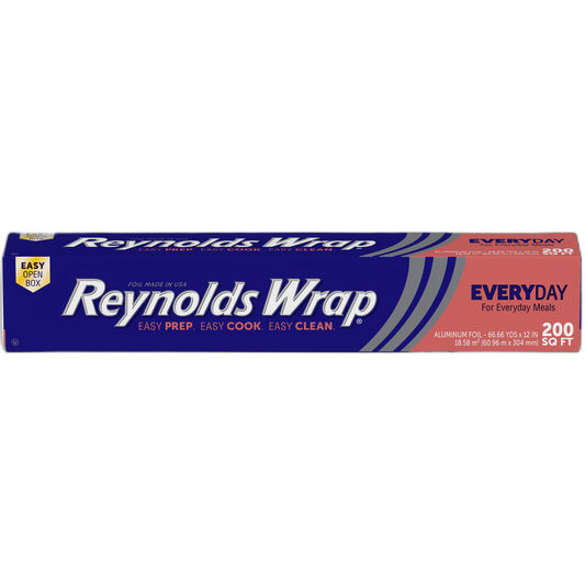 Reynolds Wrap Aluminum Foil, 200 Square Feet