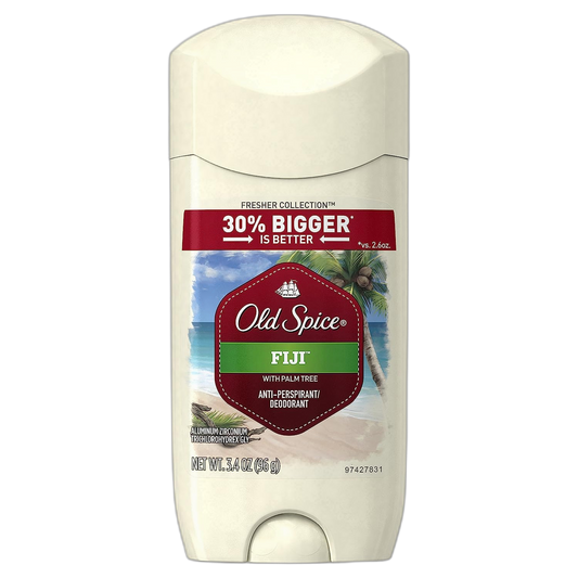 Old Spice Fresher Collection Men's Anti-Perspirant and Deodorant, Fiji Scent - 3.4 Oz