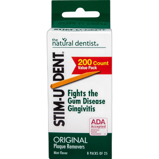 Stim-U-Dent Original Plaque Removers 200ct - 8 Packets of 25 Picks