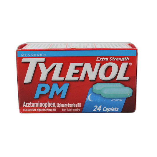 Tylenol Pm ES Caplet 24ct Size 24ct