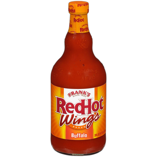 Frank's RedHot Buffalo Wings Hot Sauce, 23 fl oz (Pack of 6)