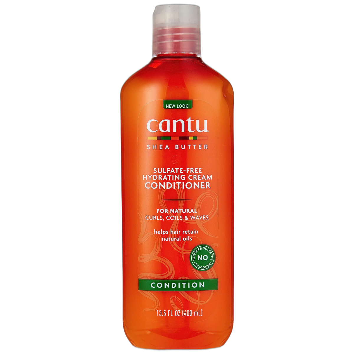 Cantu Natural Hair Conditioner Hydrating (Sulfate-Free), 13.5 Ounce (Pack of 2)