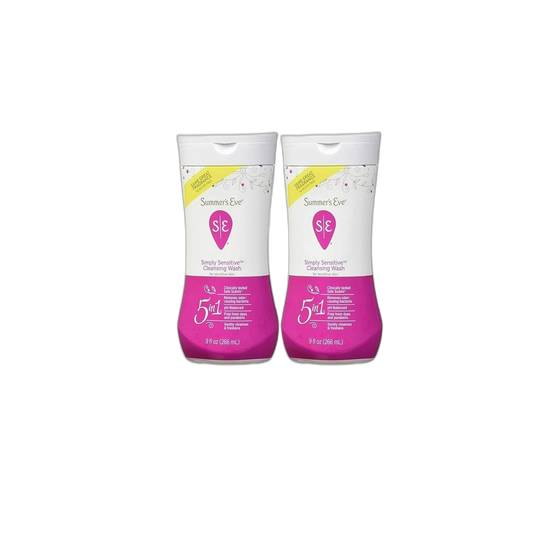 Summer's Eve Island Splash Refreshing Daily Feminine Wash, Removes Odor, pH balanced, 9 fl oz. (Pack of 2)