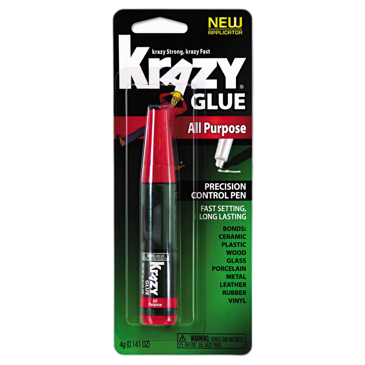 Elmers KG82948MR All Purpose Krazy Glue 4 g Clear