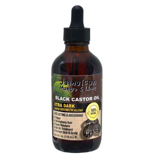 Jamaican Mango & Lime Black Castor Oil Xtra Dark 4 oz
