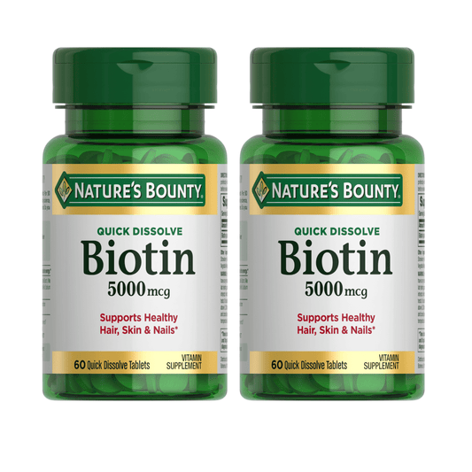 Nature's Bounty #8913 Biotin Tab 5000m/60ct product image 1