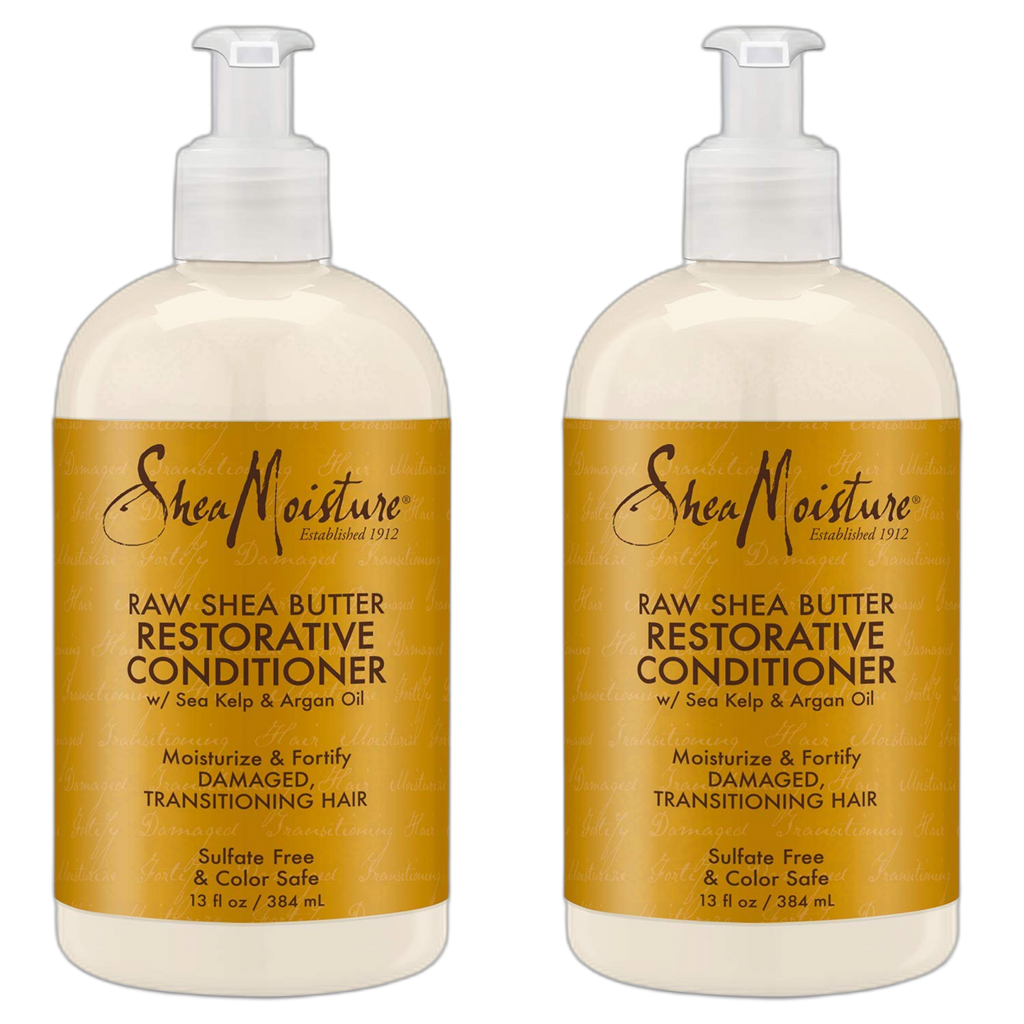 SheaMoisture Raw Shea Butter Restorative Conditioner 13 fl oz (Pack of 2)