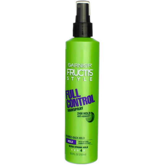 Garnier Fructis Style Full Control Anti-Humidity Non Aerosol Hairspray 8.5 oz (Pack of 3)