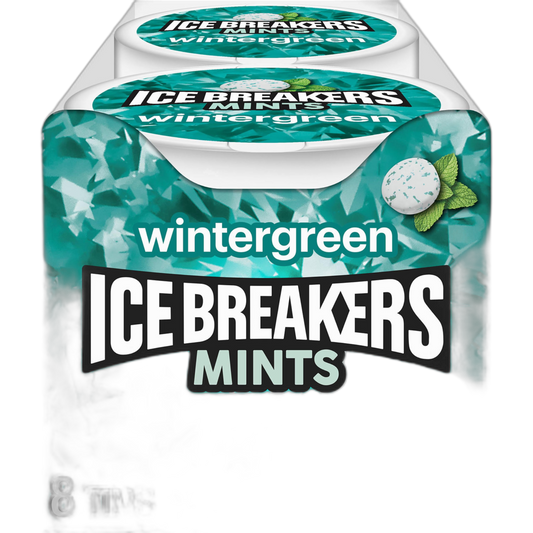 ICE BREAKERS Wintergreen Sugar Free Mints Tins, 1.5 oz (8 Count)