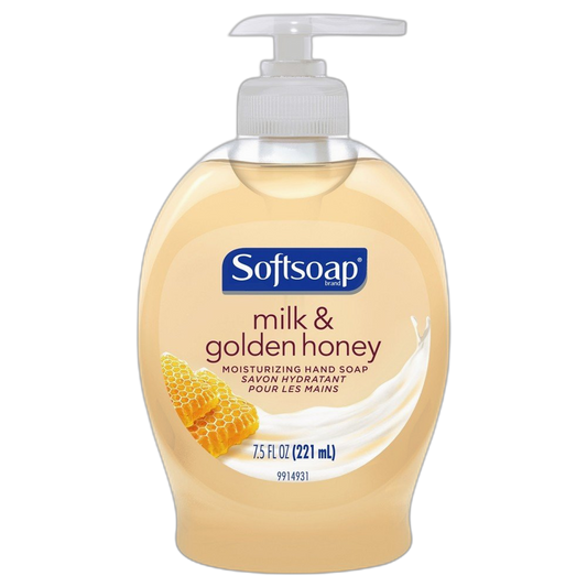Softsoap Elements Milk Protein and Honey Moisturizing Hand Soap 7.5 oz (Pack of 2)