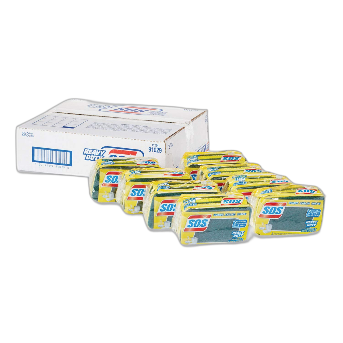 SPONGE,HVYDTY,SOS,24/CT