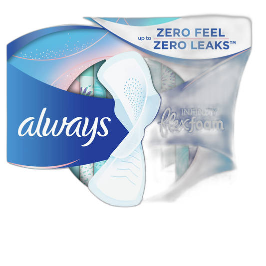 Always Ultra Thin Pads Without Wings, Size 1, Regular, Unscented, 44 CT