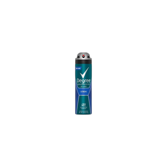 Degree Deodorant 3.8 Ounce Mens Dry Spray Extreme (113ml) (2 Pack)
