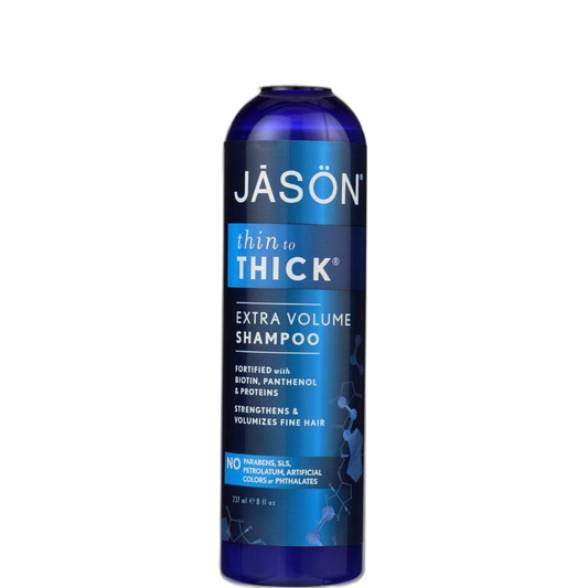 Jason Thin-To-Thick Extra Volume Shampoo 8 oz (Pack of 3)