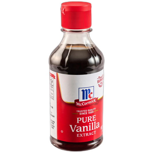 McCormick All Natural Pure Vanilla Extract (Made with Madagascar Vanilla Beans), 8 fl oz