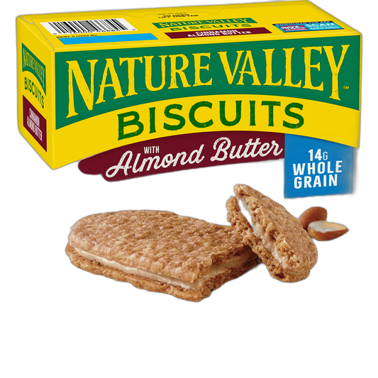 Nature Valley Biscuit Sandwiches, Almond Butter, 5 ct, 6.75 OZ