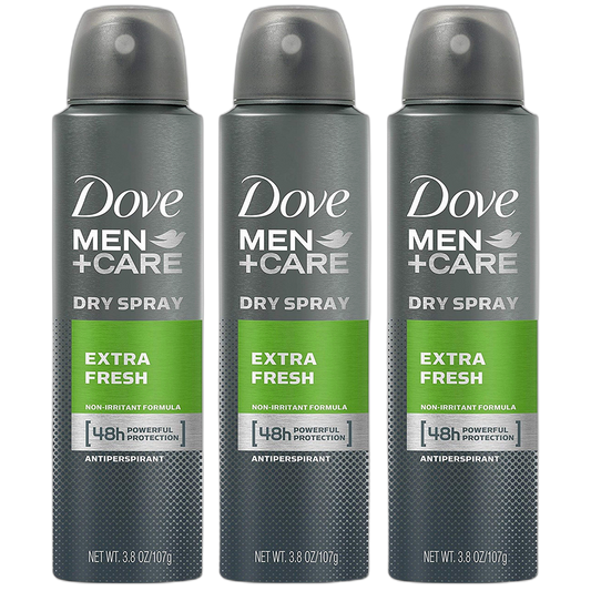 Dove Mens Antiperspirant Extra Fresh (Pack of 3)
