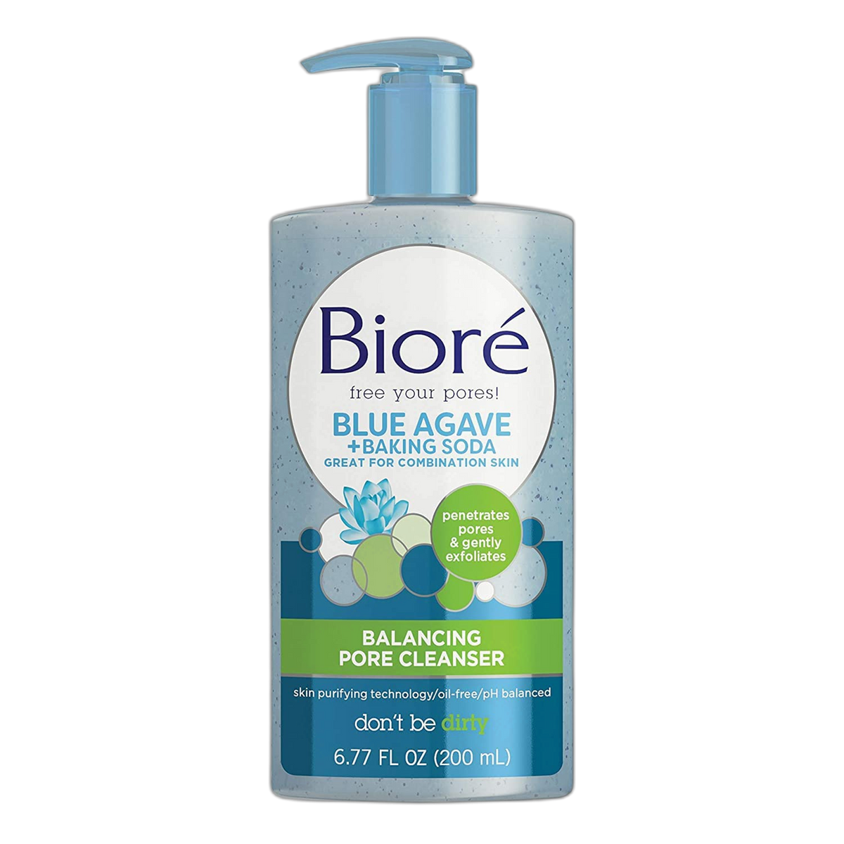 Biore Baking Soda Pore Cleanser, 6.77 Fl Oz (Pack of 2)