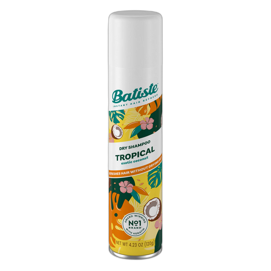 Batiste Dry Shampoo, Tropical Fragrance, 6.73 fl. oz. (Pack of 3)