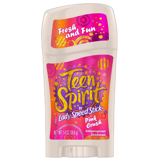 Teen Spirit Pink Crush Antiperspirant Deodorant, 1.4 Ounce - 12 per case.