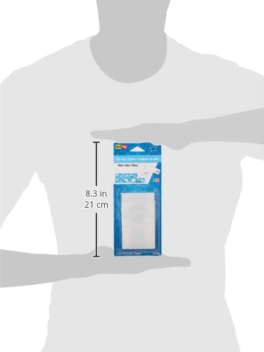 Redi-Tag, RTG31000, Permanent Stick Write-On Index Tabs, 104 / Pack , White