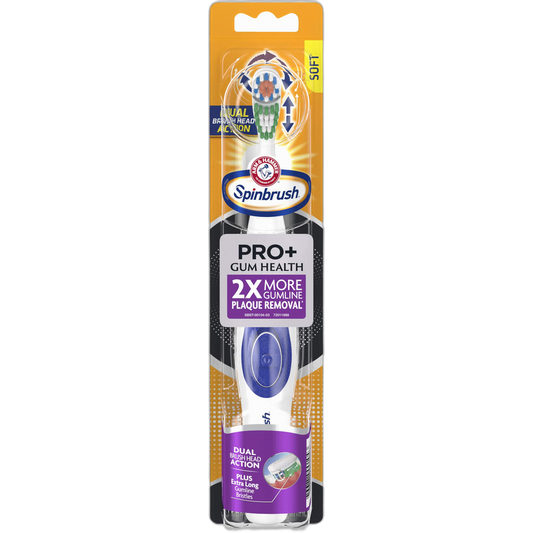 Spinbrush PRO+ Gum Health Powered Toothbrush, 1 count