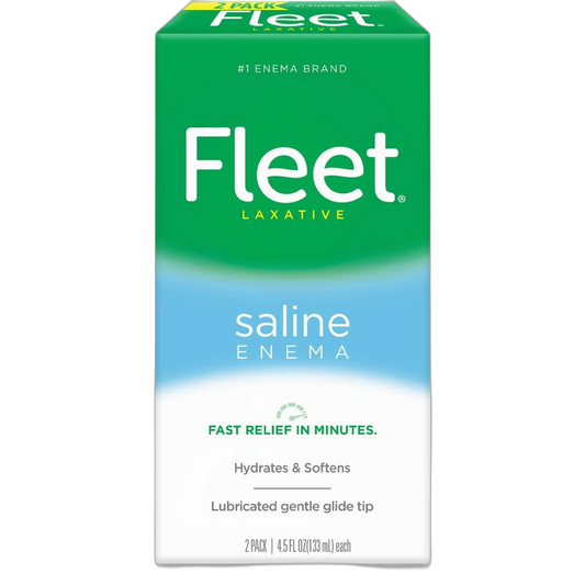 Fleet Adult Enema, Ready to Use, Twin Pack, 4.5 Oz Ea (Pack of 2) Thank You to All The patrons We Hope That he has gained The Trust from You Again The Next time The Service