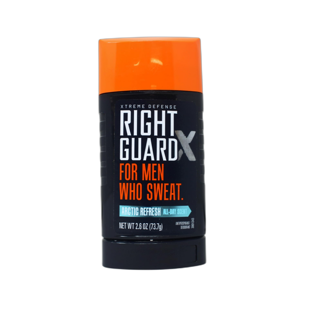 Right Guard Xtreme Defense Antiperspirant Deodorant Invisible Solid Stick, Arctic Refresh, 2.6 Ounce