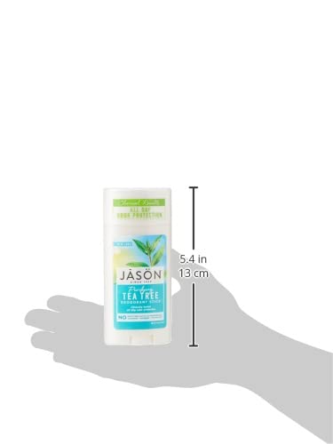Jason Aluminum Free Deodorant Stick, Purifying Tea Tree, 2.5 Oz (Pack of 1)