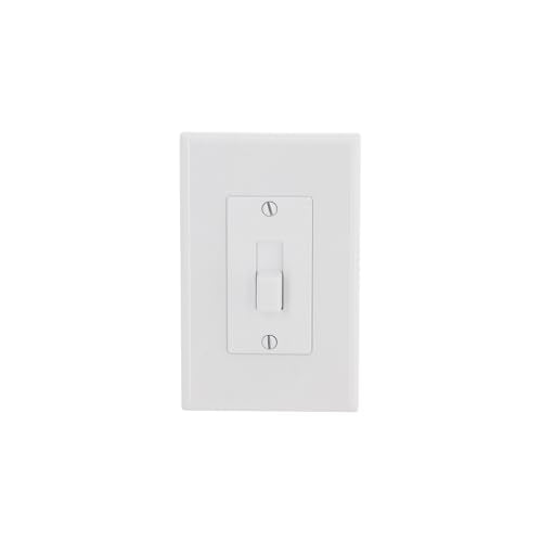 Taymac 2670W Revive Device Wall Plates 1-Gang Masque Decorator Cover, White