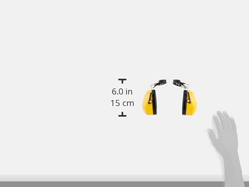 3M Helmet Attachable, Medium, Yellow, 1 Count (Pack of 1)