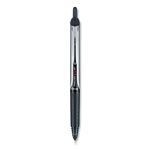 PILOT Precise V5 RT Premium Rolling Ball Pens, Extra Fine Point, Black, 30/Pack (84067)