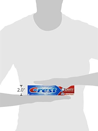 Crest Fluoride Anticavity Toothpaste, Prevents Cavities Before They Start, Regular Paste, 8.2 Ounce (Pack of 5)