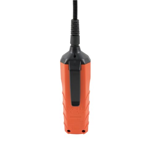 Klein Tools ET20 Wi-Fi Borescope, 9 mm 6-Foot Armored Waterproof Gooseneck Snake, LED Lights, Rechargeable Battery, Endoscope Inspection Camera