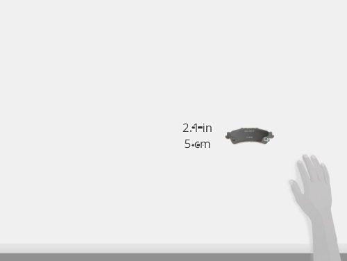 ACDelco Silver 14D792MH Semi-Metallic Rear Disc Brake Pad Set