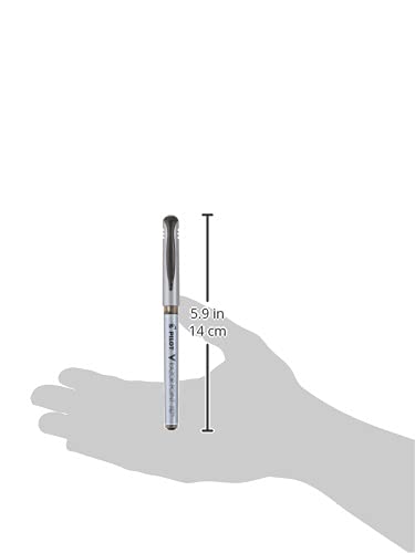 Pilot V Razor Point Liquid Ink Markers, Extra Fine Point, Black Ink, 12-Pack (11020), Dozen Box