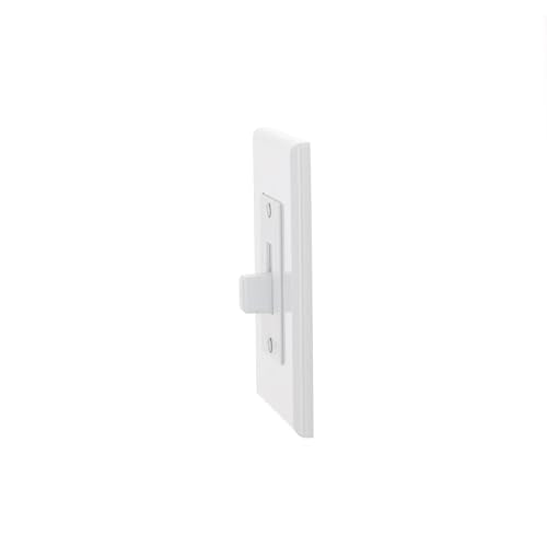 Taymac 2670W Revive Device Wall Plates 1-Gang Masque Decorator Cover, White