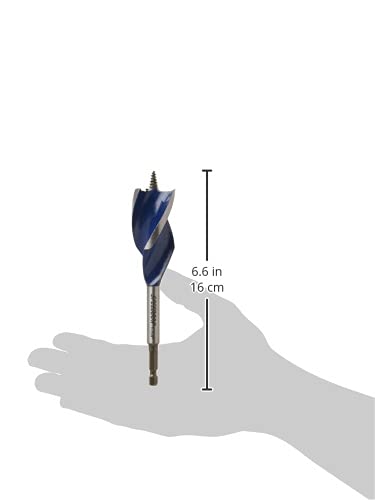 IRWIN SPEEDBOR Tri Flute Wood Drill Bit 1-1/4" X 6"(3041009)
