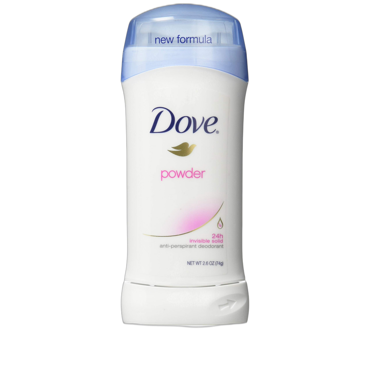 Dove Anti-Perspirant Deodorant Invisible Solid Powder, 2.6 Ounce (Pack of 4)