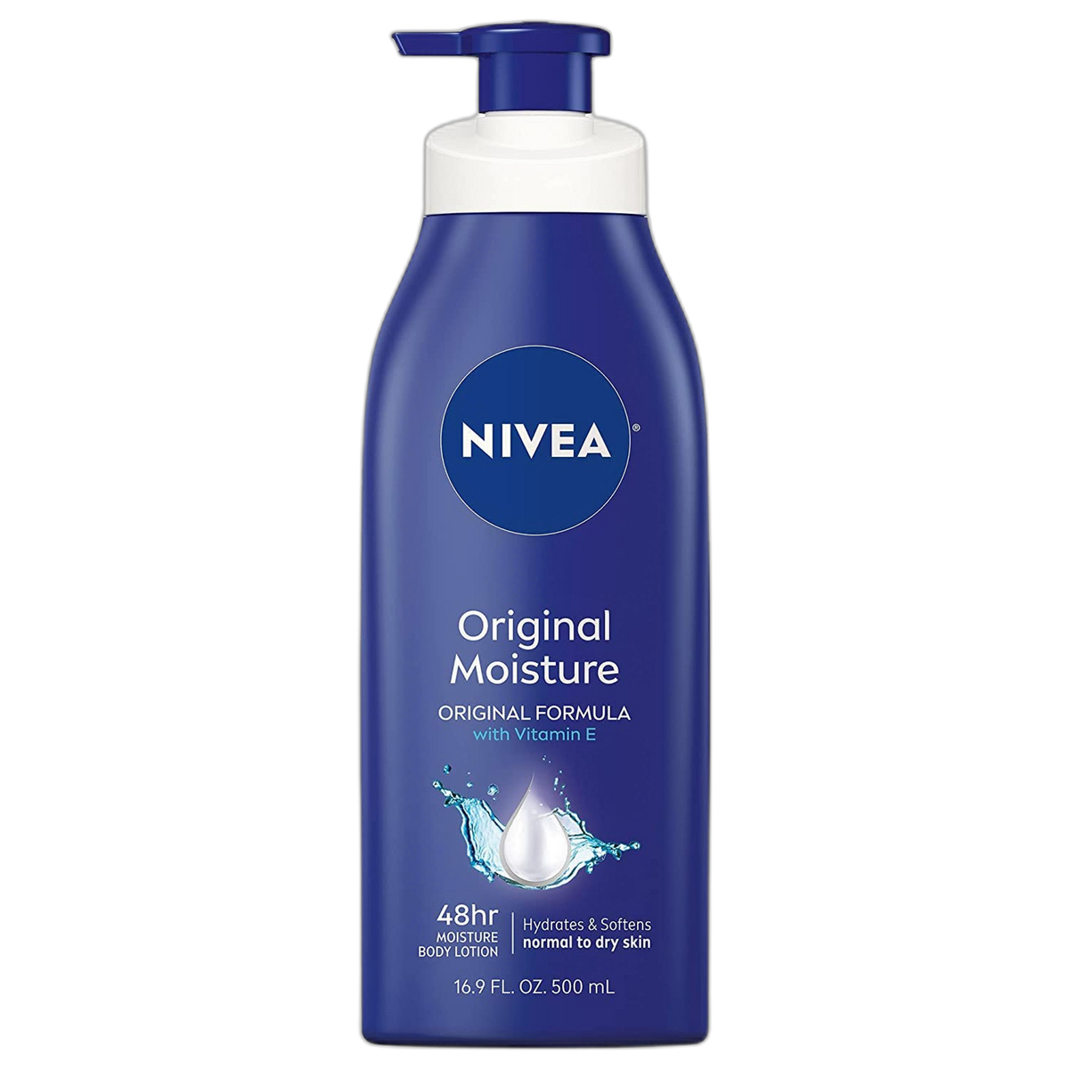 Nivea Original Daily Moisture Body Lotion 16.9 oz (Pack of 4)