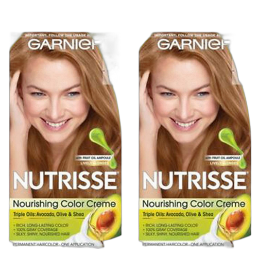 Garnier Nutrisse Haircolor, 73 Dark Golden Blonde 1 ea (Pack of 2)