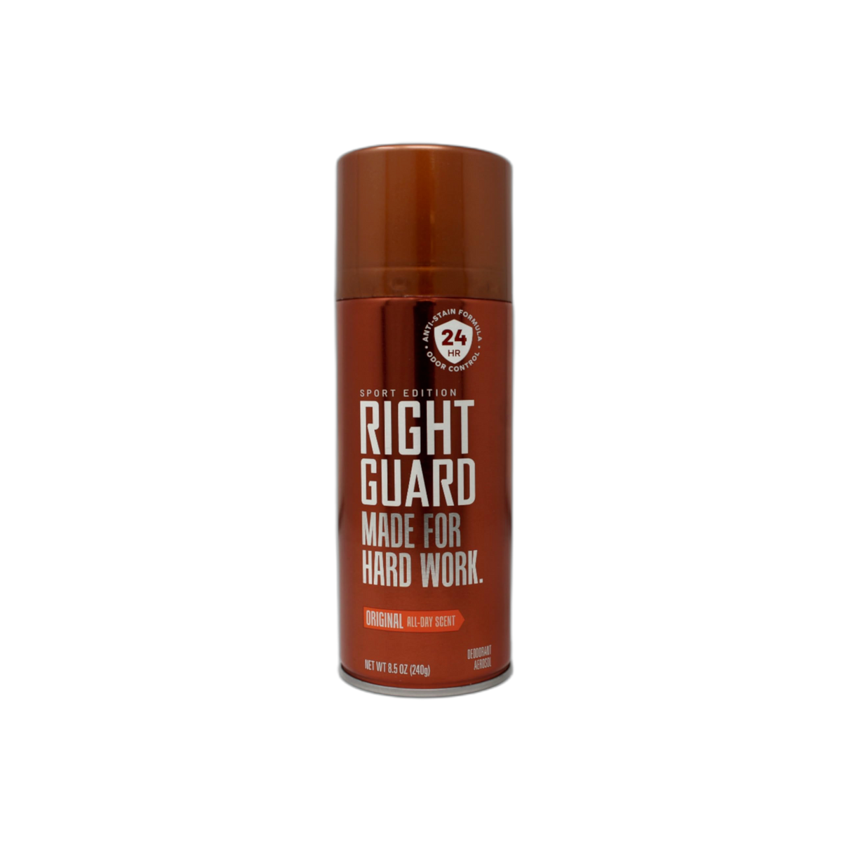 Right Guard Sport Deodorant, Aerosol, Original 8.5 oz (Pack of 11)