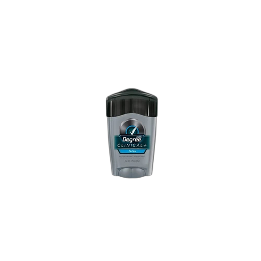 Degree Men Clean Clinical Antiperspirant Deodorant 1.7 oz (Pack of 12)
