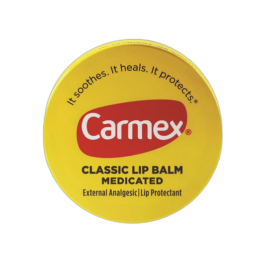 Carmex Classic Lip Balm Medicated 0.25 oz (Packs of 4)