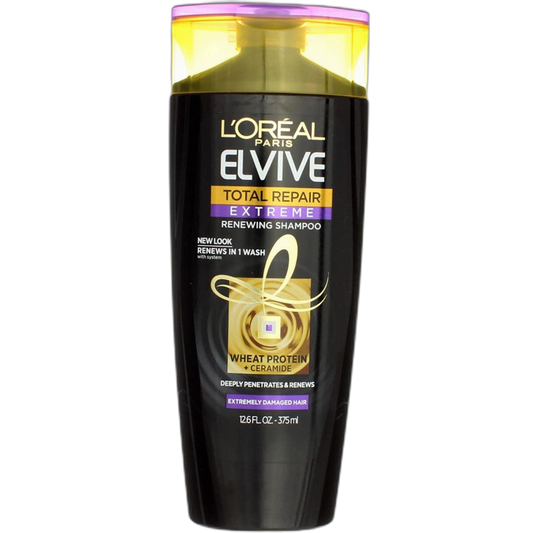 L’Oreal ParisAdvanced Haircare Total Repair Extreme Reconstructing Shampoo 12.60 oz (Pack of 5)