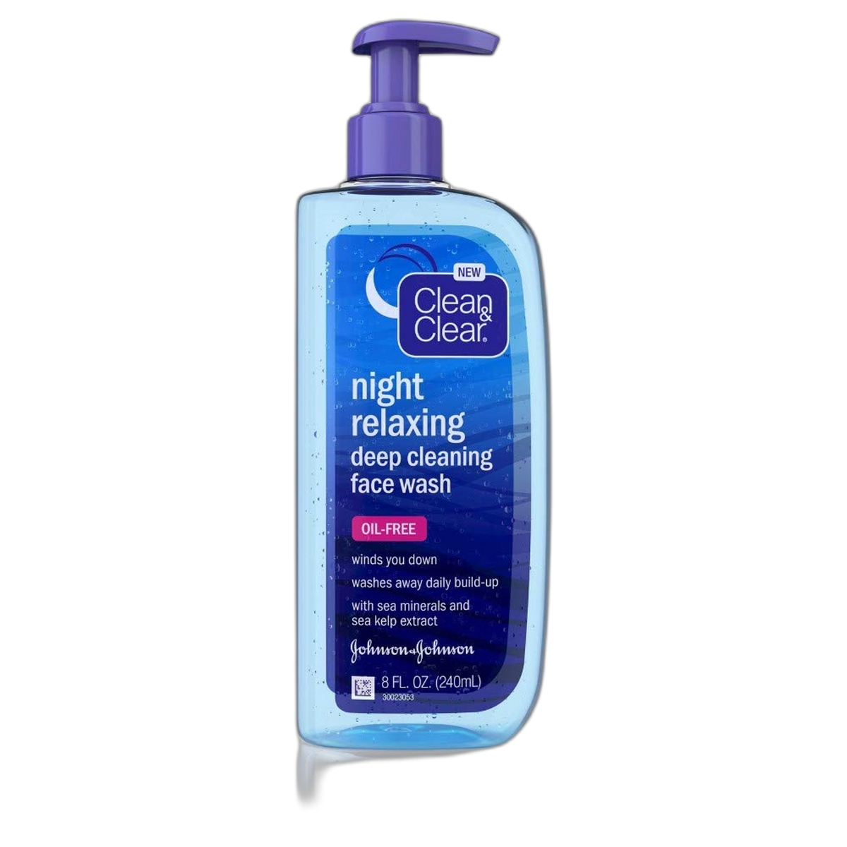 Cln&Clr Night Relxng Face Size 8z Clean & Clear Night Relaxing Face Wash 8z