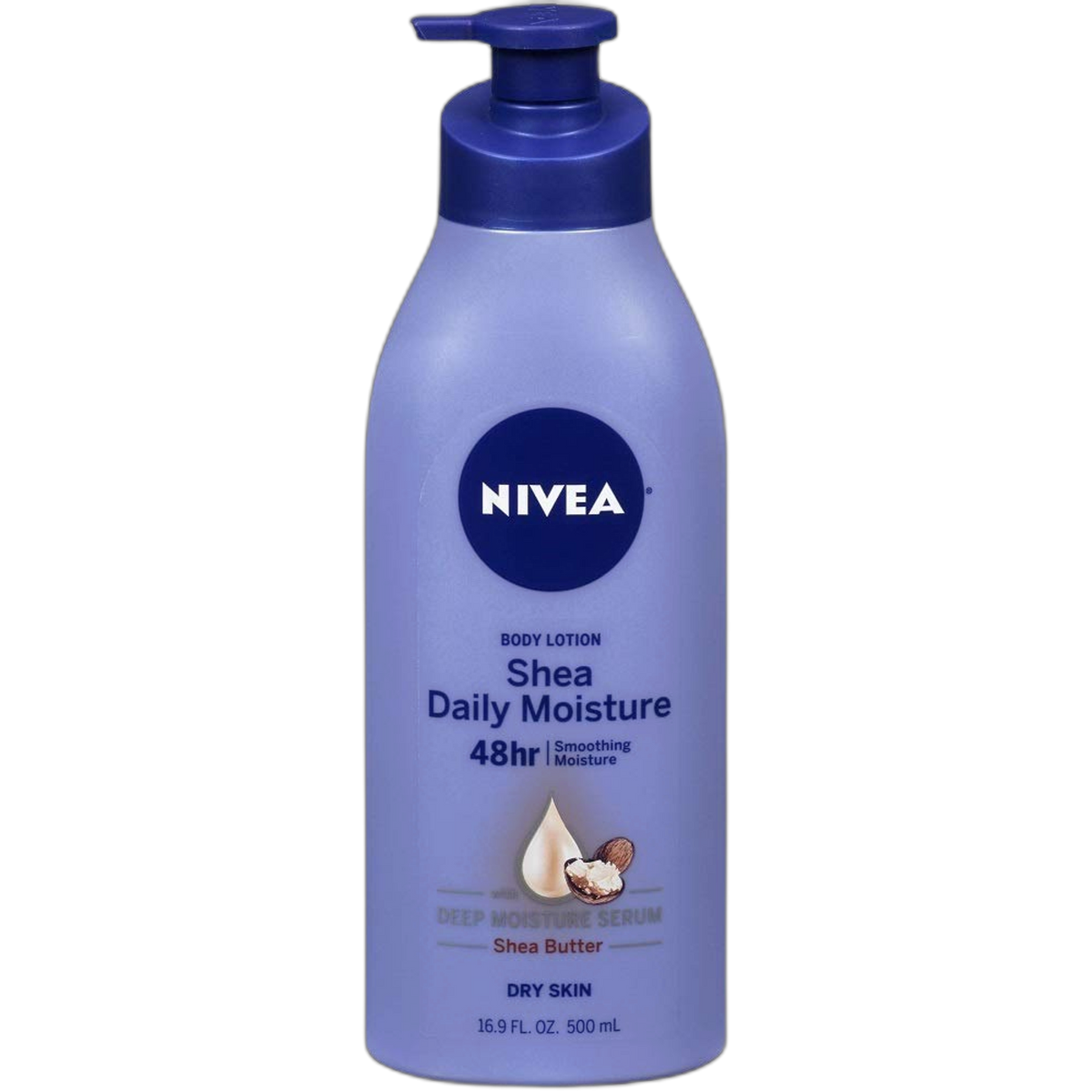 NIVEA Shea Daily Moisture Body Lotion, 16.9 oz (Pack of 4)