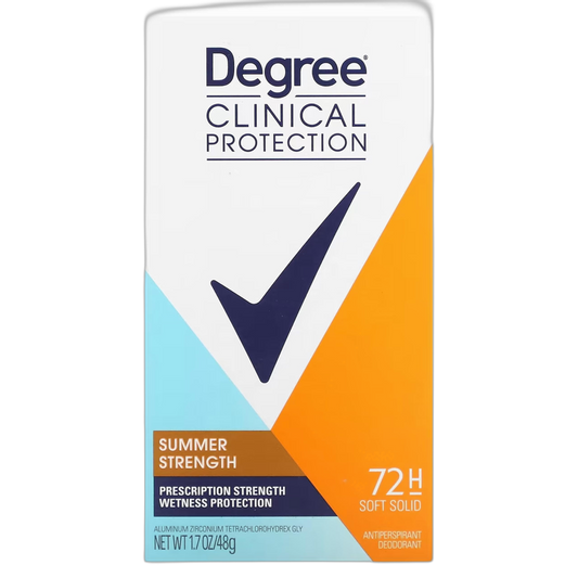 Degree Wmns Clincl Pro Su Size 1.7z Degree Womens Clinical Protection Summer Strength 1.7z (Pack of 10)