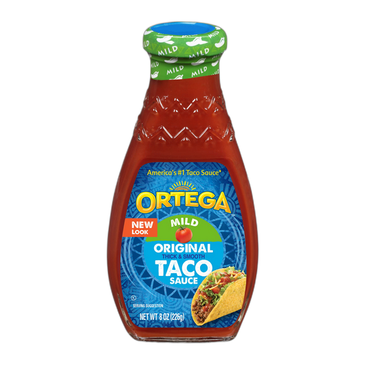 Ortega Original Taco Sauce, Mild, 8 Ounce